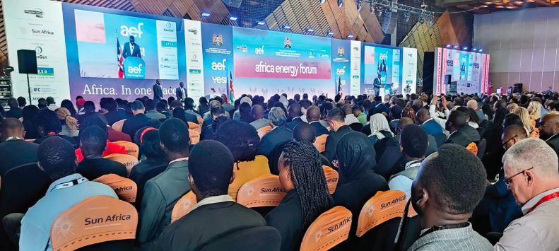 Africa Energy Forum stage and audience