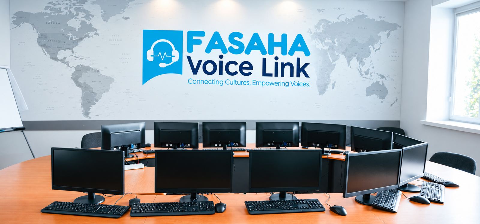 Fasaha Voice Link's interpretation and technical support suite in Nairobi